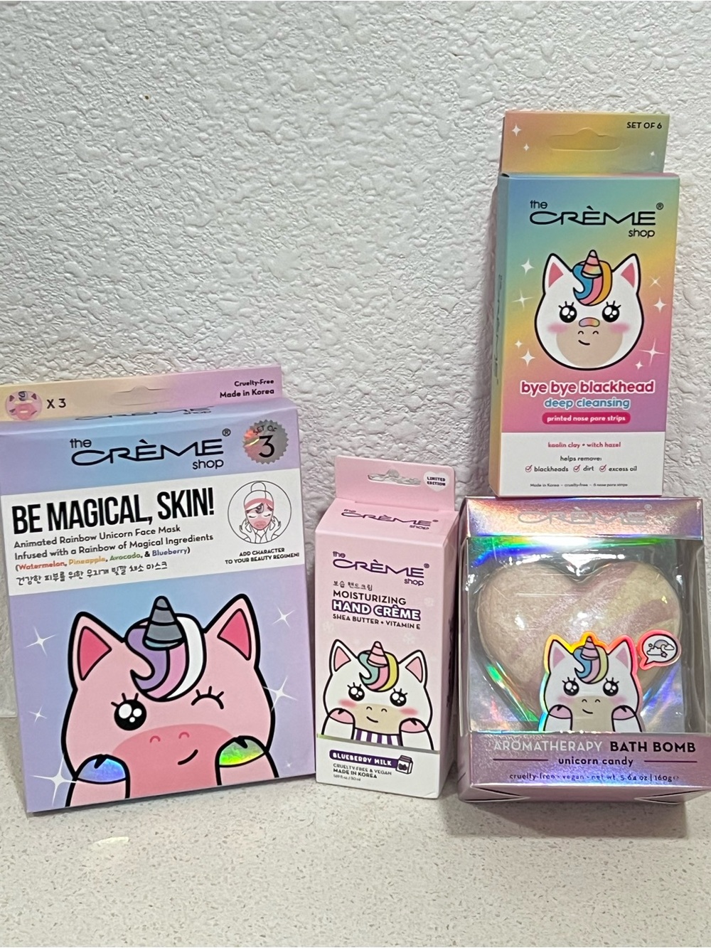 Unicorn Bath & Skin Set The Creme Shop